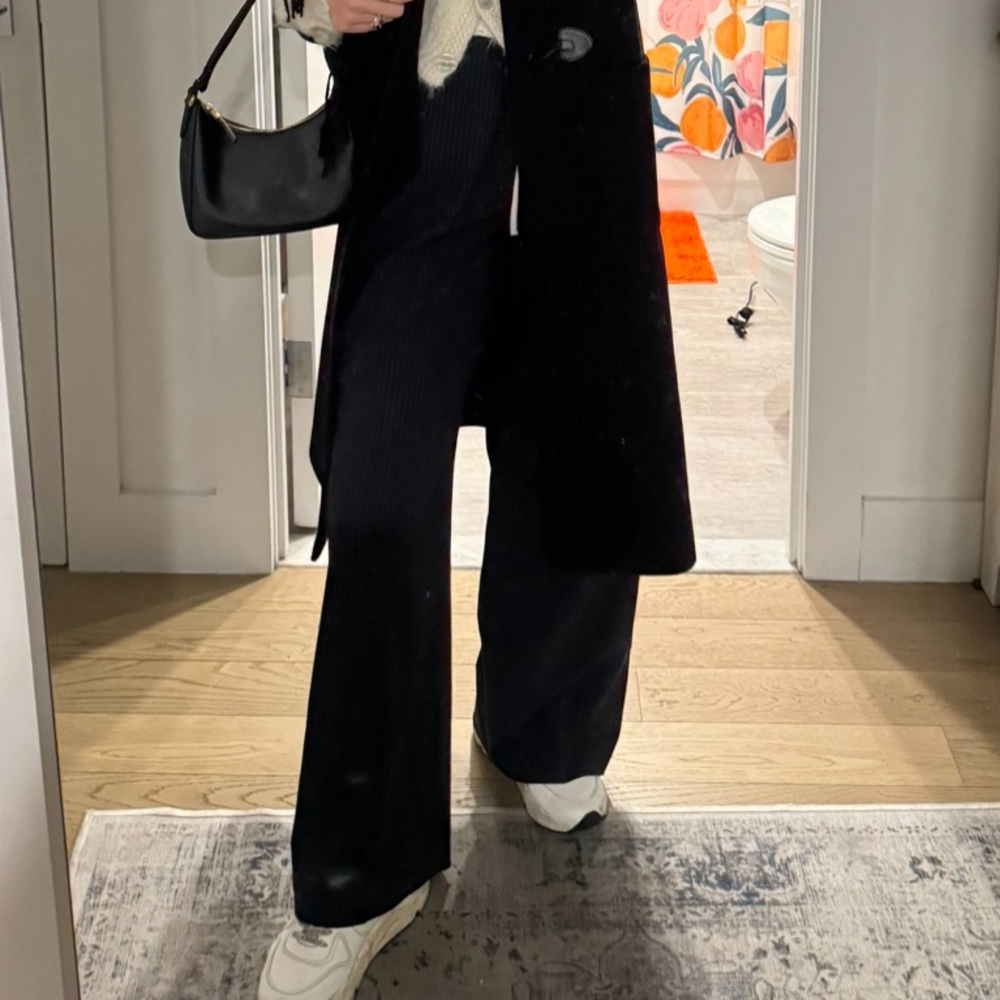 Zara Wide Leg Tie Trousers - Picture 3 of 5